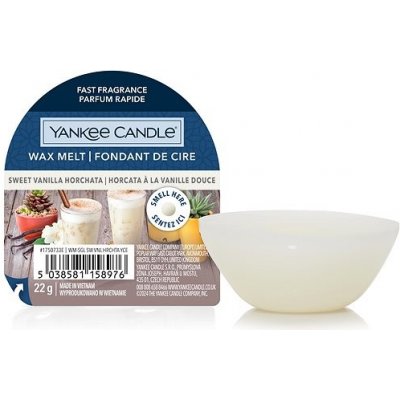 Yankee Candle Sweet Vanilla Horchata vonný vosk do aromalampy 22 g