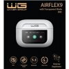 Winner Group WG - Bluetooth sluchátka WG AirFlex 9 s displejem, Avatar, ANC, bílá