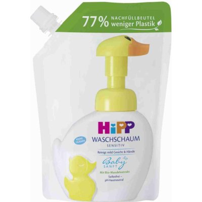 HiPP Babysanft Pena na umývanie Kačica, náhradná náplň 250 ml