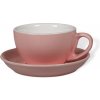 Biebri šálka s podšálkou, 190ml, set 4 ks, ružová