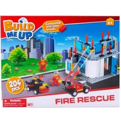 MIKRO - BuildMeUp stavebnica - Fire rescue 204ks 70205 - stavebnica