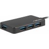 NATEC NHU-1342 Natec Hub USB 3.0 Moth 4-ports, Black