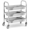 Servírovací vozík, 3 vane, 850 x 450 x 900 mm