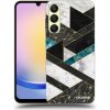 Picasee silikónový čierny obal pre Samsung Galaxy A25 A256B 5G - Dark geometry