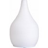 Aróma difuzér SNOWY, mliečne sklo, 90ml, 7 farieb, 5W, ⌀12,2x19,6cm, Nature7