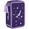 Trojposchodový peračník Oxybag FLOWERS Fialová