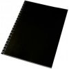 Kartónové obálky na krúžkovú väzbu GBC HighGloss A4 čierne