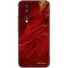 Picasee silikónový čierny obal pre Honor 70 - Red