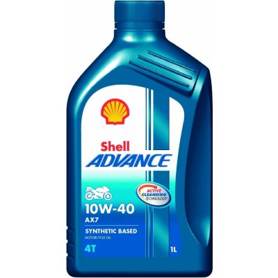 Shell Advance AX7 4T 10W-40 1 l