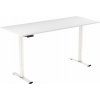 AlzaErgo Table ET2 Essential biely + doska 160 × 80 cm lamino biela