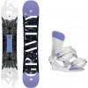 Gravity Trinity 24/25 dámsky snowboard + Gravity Fenix white/lavender viazanie + zľava 25 € na príslušenstvo - 151 cm + S (EU 37)