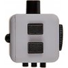 Fidget Cube antistresová kocka Barva: Bílo-černá