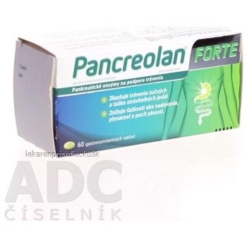 Pancreolan Forte tbl.ent.60 x 220 mg