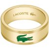 Lacoste Pozlátený prsteň pre mužov Arthor 2040496