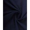 Zvyšok tkaniny: bavlnený úplet s elastanom, 185gr/m2, tmavomodrá 0,8 m