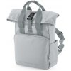 BAGBASE BG 118 / Rolovací batoh s dvojitým držadlom - light grey 9 litrov
