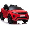 Detské elektrické autíčko Megacar Range Rover Evoque, EVA kolesá, USB, MP3, Bluetooth, kožená sedačka, LED svetlá, diaľkové ovládanie, multifunkčný volant, 2x45W, 12V 4,5Ah, červené