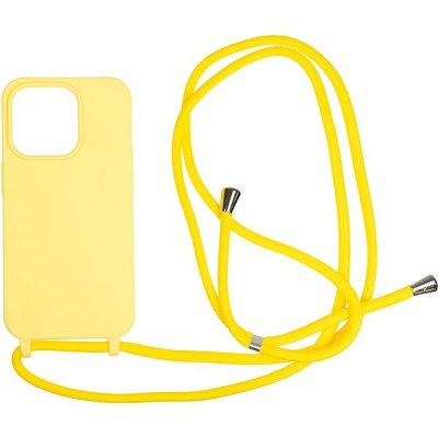 Mobile Origin Lanyard Case Yellow iPhone 14 Pro LYC-S-YLW-14PRO