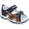 Bartek detské sandále z prírodnej kože, viacfarebné, veľkosť 32