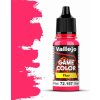 Vallejo Game Color 72157 Fluorescent Red 18ml