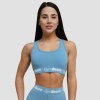 GymBeam Športová podprsenka Simple Steel Grey XL