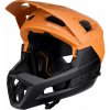 přilba FORCE VENOM downhill, oranžovo-černá Velikost: L-XL