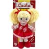 Bábika Lucka handrová plyš 30 cm slovenský spievajúci