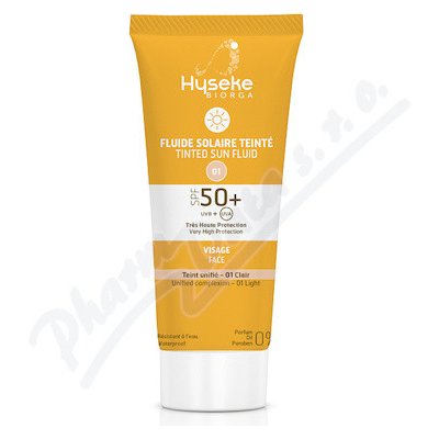 Hyseke Biorga opalovací fluid 01-Světlý SPF50+ 40 ml