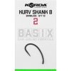 Korda Háčiky Basix Kurv Shank Barbless - 2