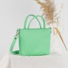 Ammyla Kožená kabelka Maisie (hrášková zelená)