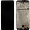 LCD Displej + Dotykové sklo + Rám Samsung Galaxy A31 A315 - originál Farba: Čierna