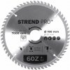 Kotúč Strend Pro TCT 190x2.4x30/20 mm 60T, na drevo, pílový, SK plátky
