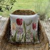 Gobelínový obliečka na vankúš TULIPÁNY JAR III 45 x 45 cm