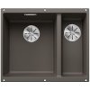 Blanco Subline 340/160 - Silgranitový drez, 56x46 cm, drez vľavo, InFino, sivá 527345
