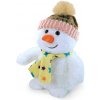 Plyšový snehuliak 26 cm