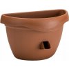 Kvetináč plast béžový Plastia 29 cm x 15 cm x 18 cm