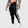 Jogger tepláky Iron Aesthetics Strips, čierne, Farba Čierna, Veľkosť XXL