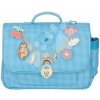 Školská aktovka It Bag Mini Vichy Love Blue Jeune Premier ergonomická luxusné prevedenie 27*32 cm