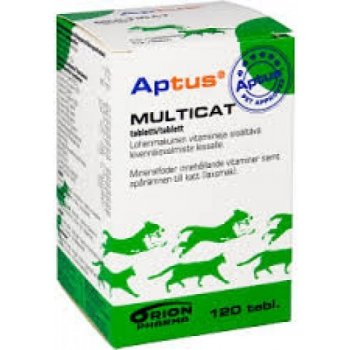 Orion Pharma Aptus Multicat Vet 120 tbl