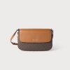 Michael Kors ALICE SM FLAP XBODY Hnedá