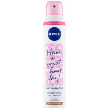 Nivea suchý šampón pre svetlé vlasy 200 ml