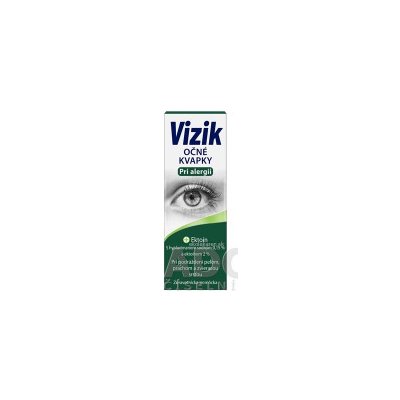 VIZIK Očné kvapky Pri alergii ektoín a hyaluronát 1x10 ml