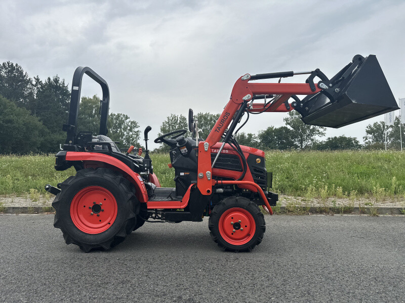 Tauros ZX254 s čelným nakladačom 4×4