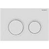 Geberit Omega20 - Ovládanie splachovania, matná biela 115.085.01.1