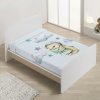 Manterol Španielska deka Baby VIP 539/08 , macík modrá Španielska deka Polyester 75x100 cm