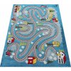 Najkoberce Color Kids 02 modrý 300x400 cm
