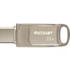 Patriot TAB T560/32GB/USB 3.2/USB-A + USB-C/Strieborná PS32GT560DS5D