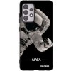 Picasee silikónový čierny obal pre Samsung Galaxy A52 5G A525F - Astronaut Big