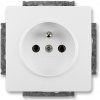 ABB, s.r.o. Swing - 5518G-A02349 B1 - Zásuvka jednonásobná - biela