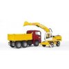 Bruder 2751 MAN TGA sklápač + rýpadlo LIEBHERR